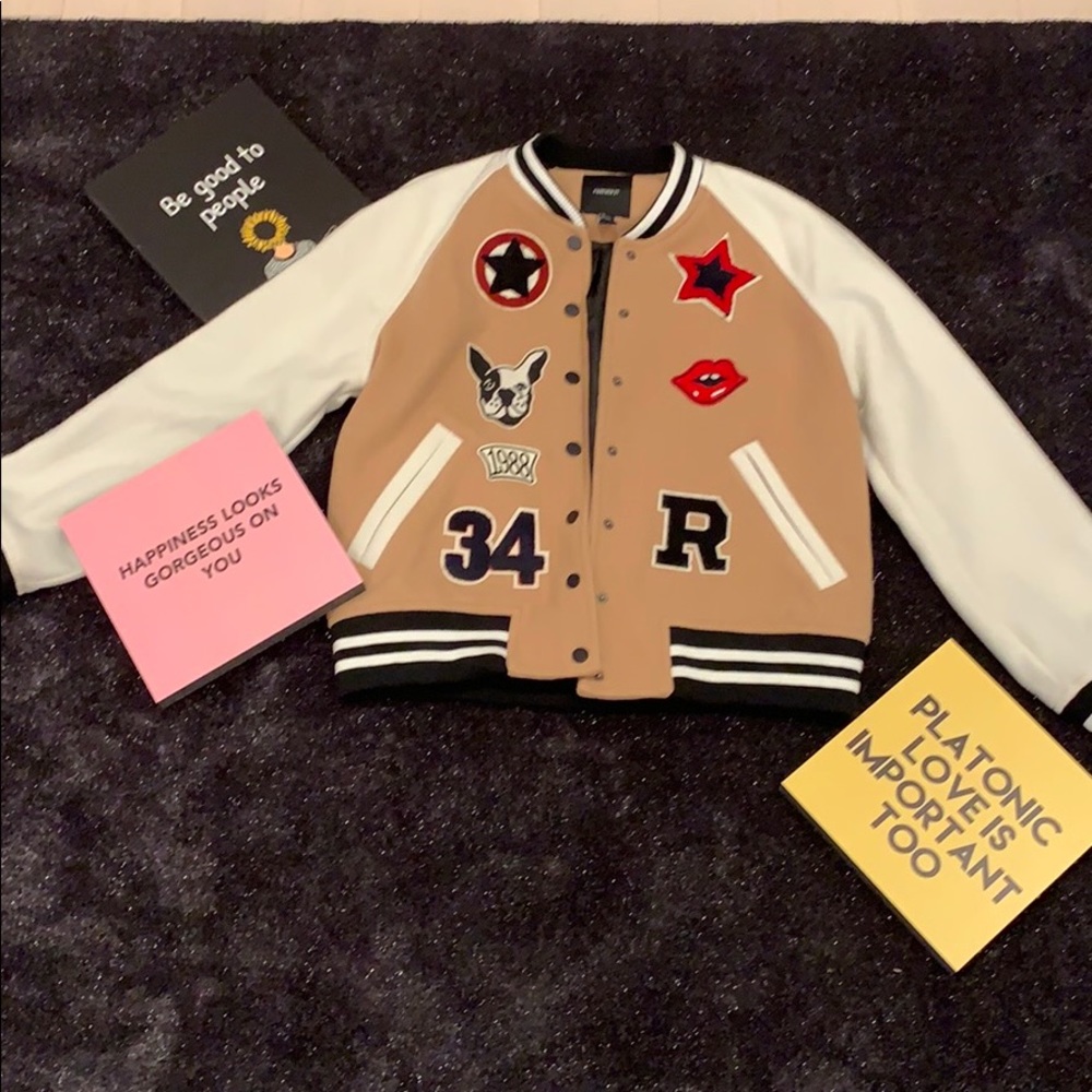 Forever 21 women’s letterman jacket